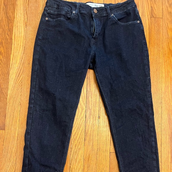 Men's Slim Fit Jeans - Dark Blue - Picture 1 of 4